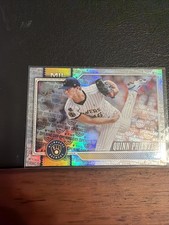 2026 Topps Series 1 Celebration Quinn Priester #186 Opening Day Foil Brewers