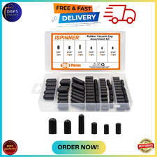  100 PCS CARBURETOR  VACUUM RUBBER CAP PLUG ASSORTMENT KIT INTAKE VACUUM LINES