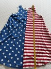 Hanna Andersson July 4th Stars Stripes American Flag Dress Red White Blue 14-16 — photo 3