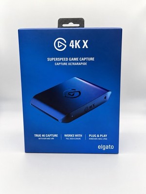 Elgato 4K X 4K144 Game Capture Card Brand New HDR10 VRR PS5 Xbox PC Mac