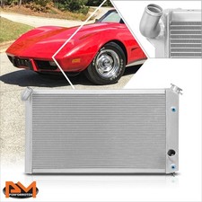 For 73-76 Chevrolet Corvette V8 5.77.4 Mt 3-row Full Aluminum Racing Radiator