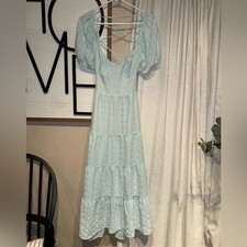 Forever 21 Lace Back Midi Dress