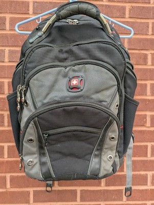 Swiss Gear Wenger Synergy Laptop Backpack 16'' Heavy Duty Travel School Bag Black