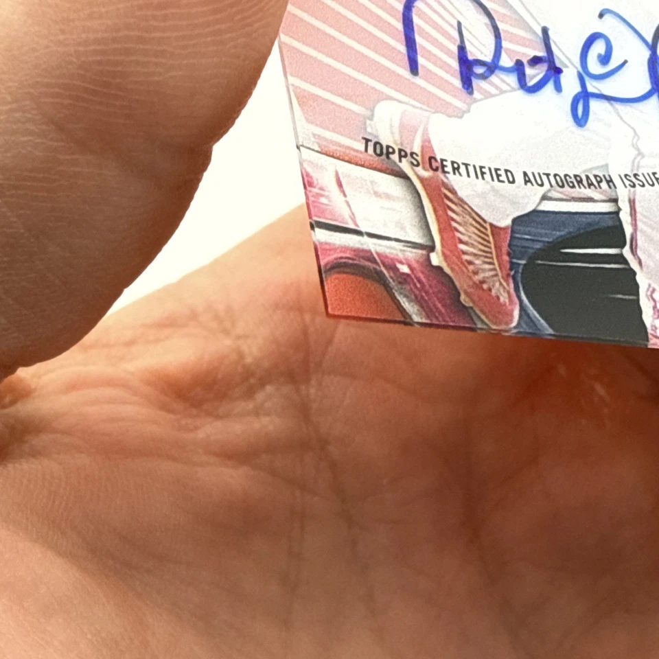 2016 High Tek Roberto Alomar Red Orbit Diffractor Auto /5 #HT-RA - Image 3 of 4