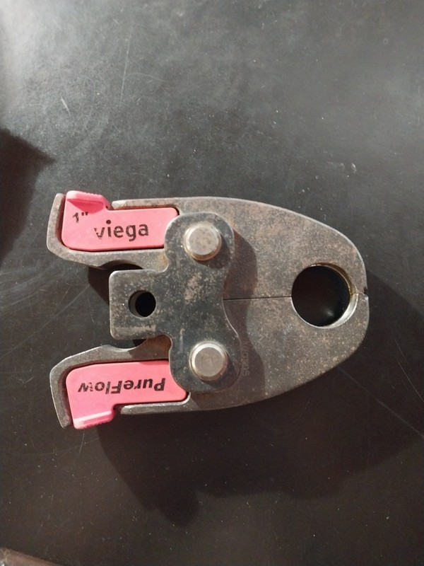 RIDGID 17018 1" Pureflow Jaw for Compact Series Press Tools, Lightweight