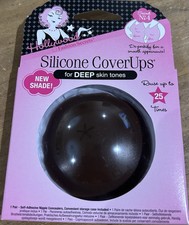Hollywood Fashion Secrets Silicone Nipple Concealing Coverups Deep Skin Tones
