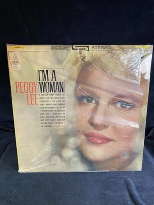 Peggy Lee I'm A Woman Capitol German Press Error Label LP Vinyl Record ST-1857