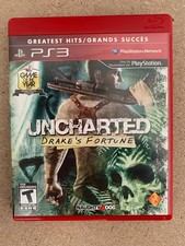 Uncharted: Drake's Fortune Complete W/Manual (Sony PlayStation 3, 2009)