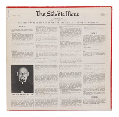 The Satanic Mass ~ by ANTON SZANDOR LAVEY~ Vinyl LP ~ Original