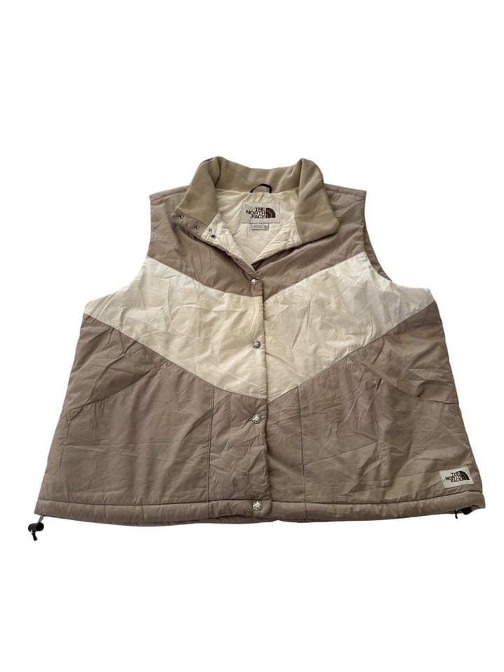 USA IMPORT The North Face Womens Size XXL Brown Activewear Vest Good Condition