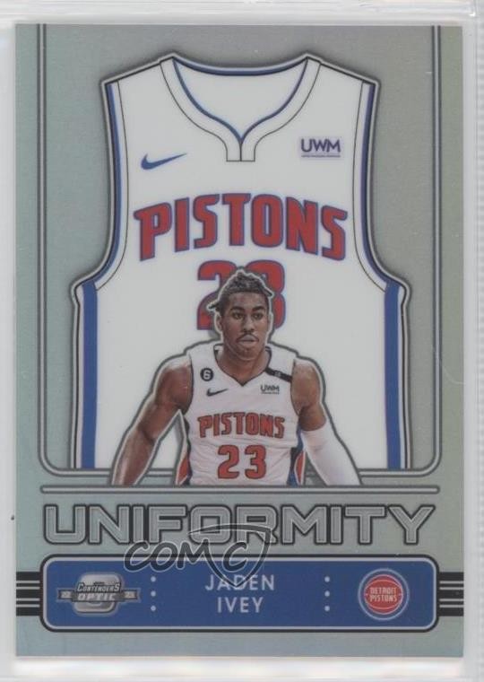 2022-23 Panini Contenders Optic Uniformity Jaden Ivey #27 5y7