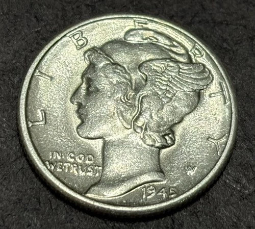1945-D Mercury Dime Nice BU Uncirculated B