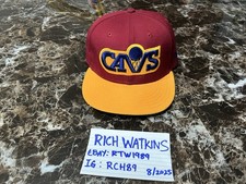 New Era Cleveland Cavaliers HWC 9Fifty Snapback Hat Wine/Navy/ Gold