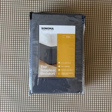 Sonoma Queen The Box Pleat Bedskirt 1 PC 15in Drop Skirt New in Package