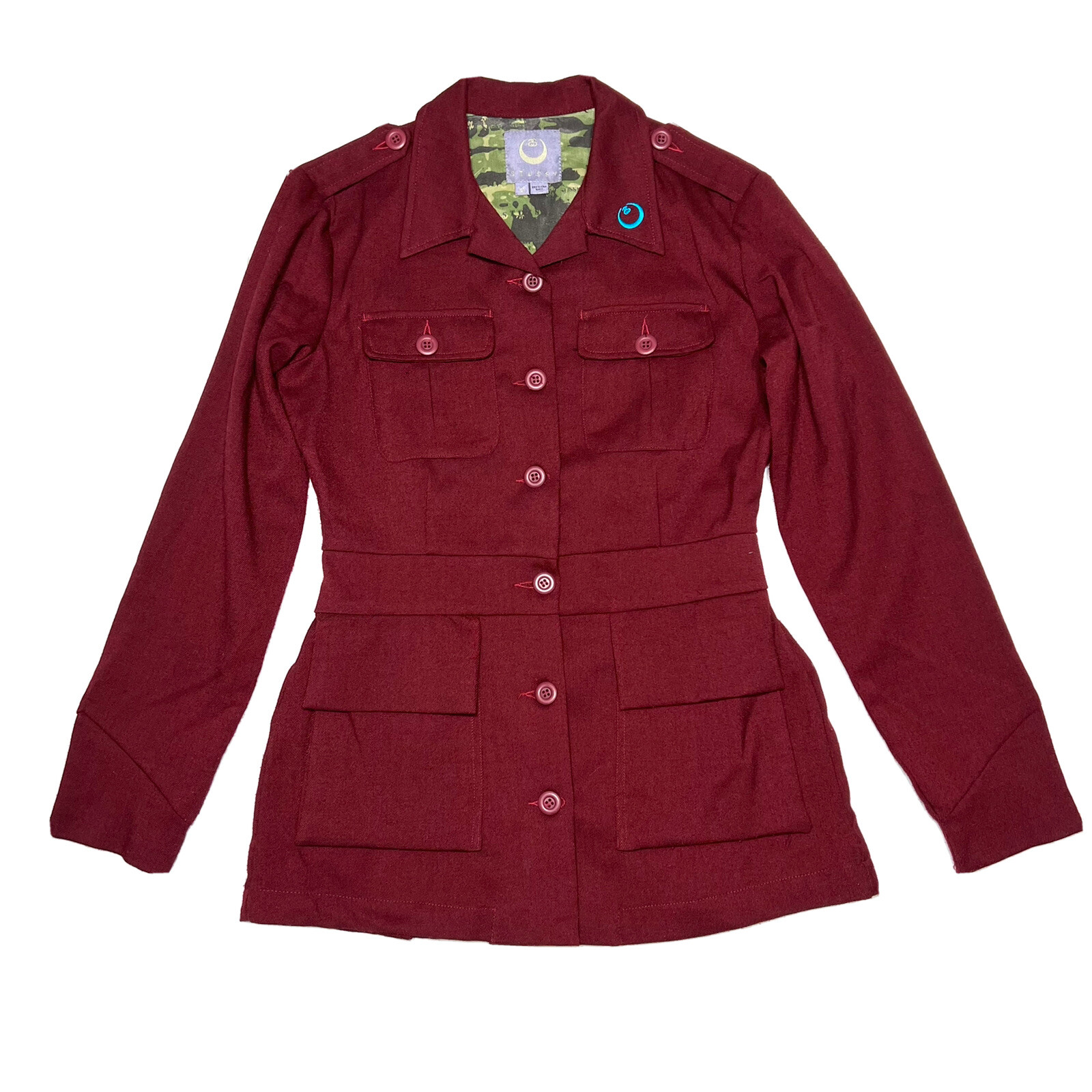 Vintage Stussy Womens Military Style Jacket Made in U… Gem