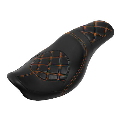 Driver Passenger Two-Up Seat Fit For Harley Dyna Street Bob Wide Glide FXD 06-17