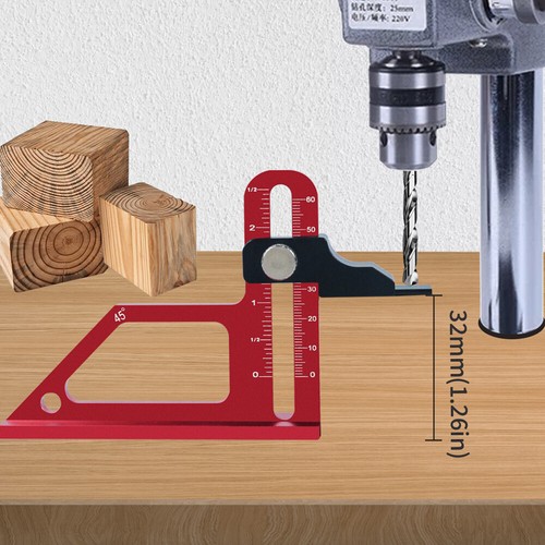 Table Depth Gauge Tool 0-60mm Adjustable Tabletop Height Gauge with H2Z1 - Picture 6 of 10