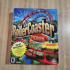 RollerCoaster Tycoon (PC, 1999) Big Box Factory Sealed New Rare Game