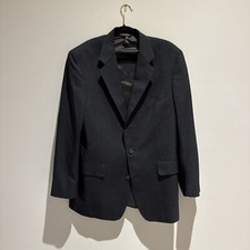 Brooks Brothers 40r Sport Coat Blazer Gray Makers Vintage USA Made