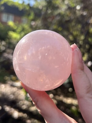 Stern Rosenquarz Kugel Kugel Super Pink Brazilian AAA+ 60mm 4