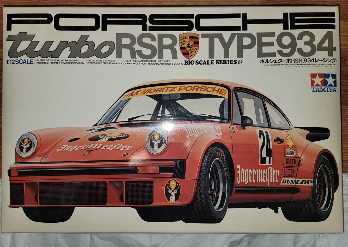 自動車 TAMIYA 1/12 Porsche Turbo RSR Type 934 Porsche Turbo RSR Type 934 1:12 Scale , Big Scale Series , Tamiya