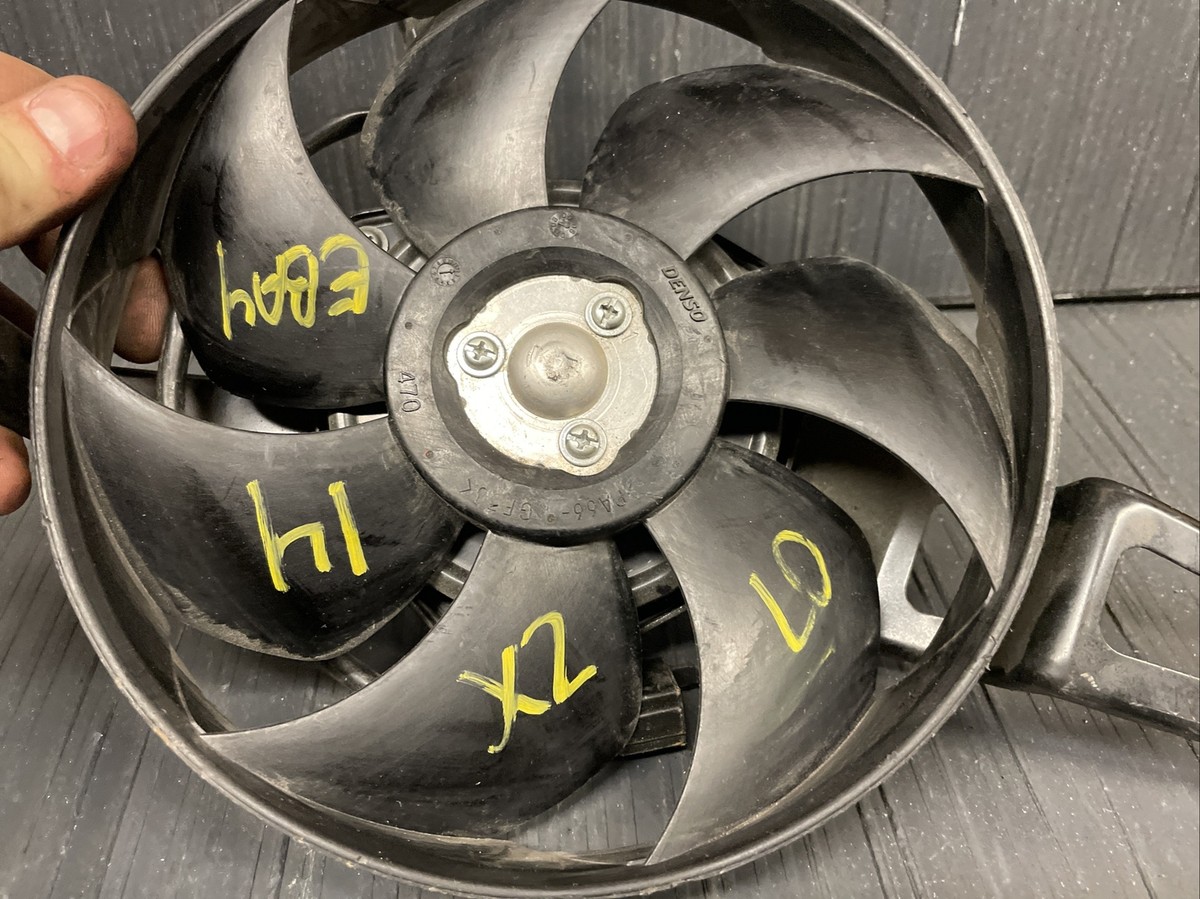 2007 Kawasaki Ninja ZX14 Fan assembly radiator fan OEM
