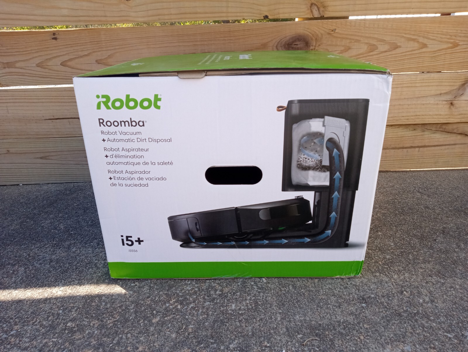 iRobot Roomba i5+ Self-Emptying Robot Vacuum with Automatic Dirt Disposal  