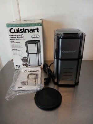 Cuisinart DCG-12BC Grind Central Coffee Grinder, Brushed Stainless