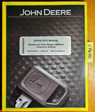 John Deere Blower & Rear Bagger MCS Material Collection System SN 080001- Manual