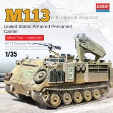 ACADEMY AC13568 1/35 US M113 Armored Personnel Carrier W/structure  Model Kit