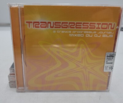 Transgression - a Trance Progressive Journey (CD) Mixed by DJ Gius, Brand New