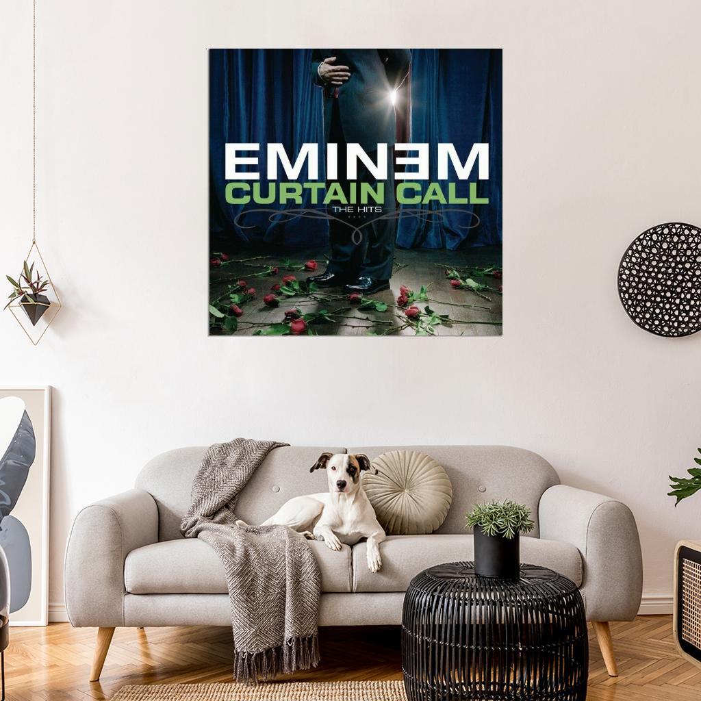 【額縁付き】 EMINEM curtain call A2ポスター 額縁付き】 EMINEM curtain call A2ポスター - メルカリ