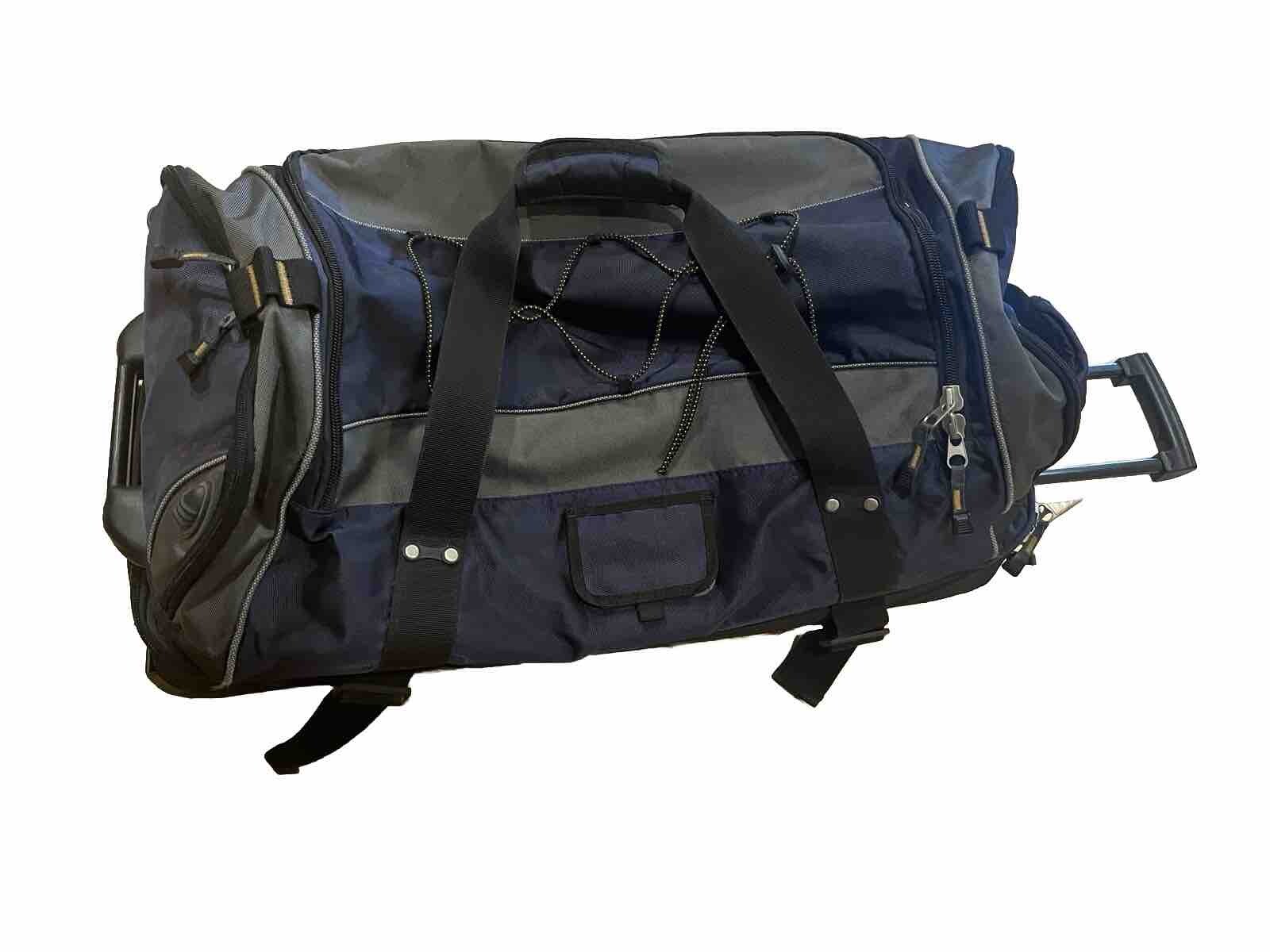 Ricardo Beverly Hills 30" Rolling Duffel Bag Luggage Backpack Cobalt