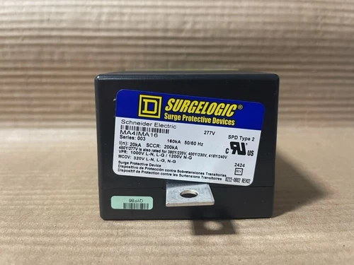 New Surgelogic MA4IMA16 Surge Protective Device 160kA 50/60Hz SPD Type 2 277V