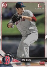 Lot of (100) 2018 Bowman Draft THAD WARD 1st Rookie Card #BD-90 Red Sox