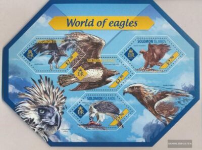 Salomoninseln 2627-2630 Kleinbogen postfrisch 2014 Adler 