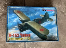 Maquette N-153 Yanka Polikarpov I-153 Complete MQ-7247 1:72 Chaika Fighter Plane