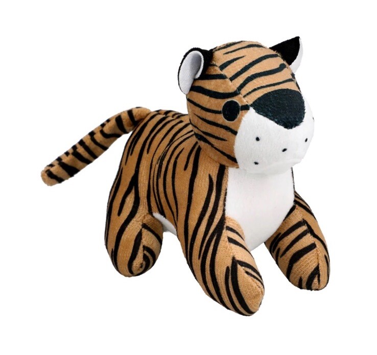 Greenbrier Kennel Club Plush Animal Dog Toys, 6x3.75x2-in.