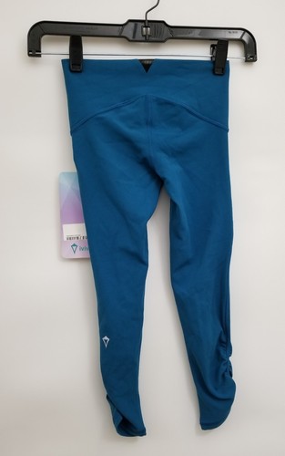 Ivivva NWT Prismatic Pant Sizes 6 12 14 CPRI/BLK Capri Color Nulu Fabric - Picture 6 of 7