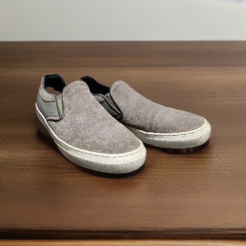 Ted Baker London Reaine Slip-On Sneaker Gray Suede Leather  display picture 1