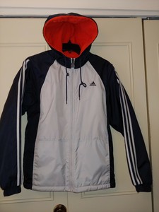 adidas reversible hooded jacket