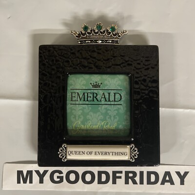 Grasslands Road Queen of Everything Birthstone One Picture Frame EMERALD
