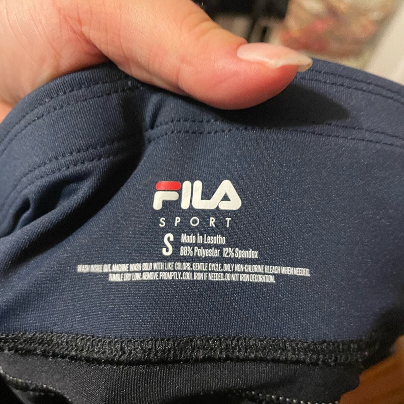 FILA LEGGINGS CROPPED DONNA PICCOLI