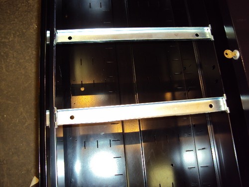 Front to back Rail Kit - 2/box new & old style STEELCASE lateral file cabinets. - Picture 5 of 9