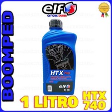 ELF HTX 740 75W KART MOTO OLIO RACING CAMBIO E FRIZIONE A SECCO 1 LITRO ET09