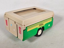 Vintage 1970s Green Tonka Pop Up Camping Trailer