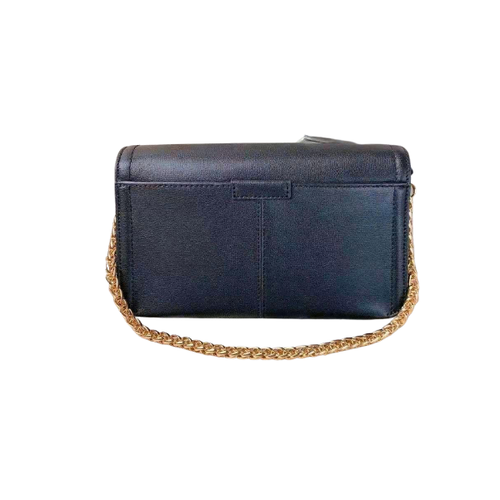 Bolso de hombro mediano de cuero negro MICHAEL KORS SONIA 35F1G6SL3L - Imagen 4 de 5