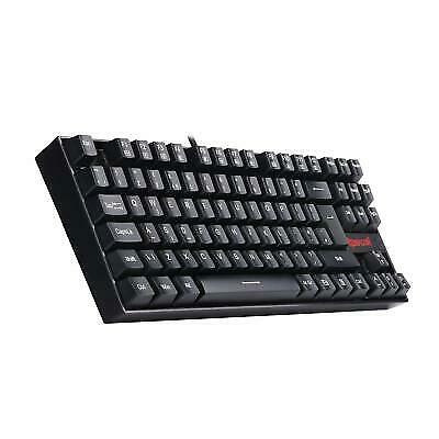 Redragon K552-N-UK Kumara Mechanische Gaming Tastatur 87 Tasten - Schwarz
