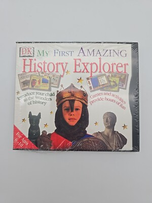 #ad DK My First Amazing History Explorer Pc New XP Learn 8 Major Periods In History $15.00