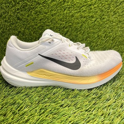 Nike Air Zoom Winflo 10 Womens Size 7 White Athletic Running Shoes Sneakers